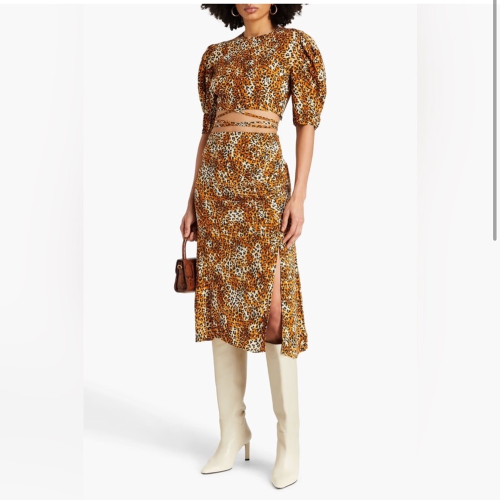 NWT MAJE LEOPARD PRINT TOP - Picture 2 of 4